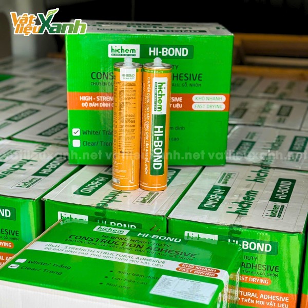 keo dan xay dung hi bond 3 Keo Hi-bond dán Alu, gỗ, vật liệu xây dựng