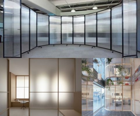 Tấm polycarbonate được sử dụng trong nội thất Tấm polycarbonate được sử dụng trong nội thất