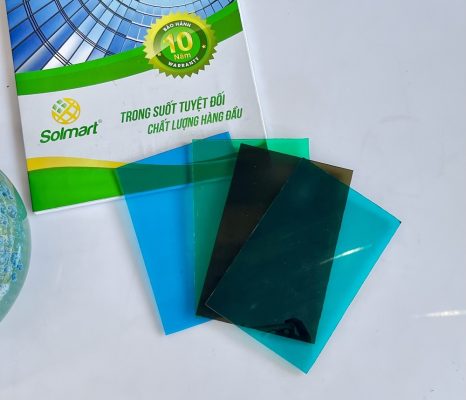 tấm polycarbonate đặc 5mm Solmart tấm polycarbonate đặc 5mm Solmart