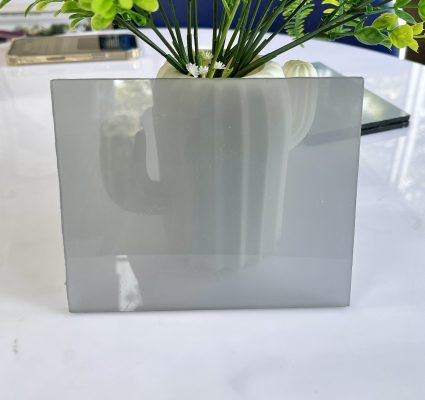 tam polycarbonate mau bac Silver Tấm lợp lấy sáng màu bạc