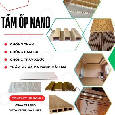 Tấm ốp nano, tấm nhựa nano