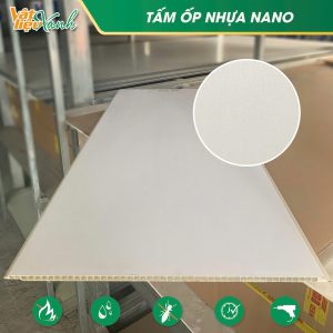 Tấm ốp nhựa nano phẳng mã SOL 01