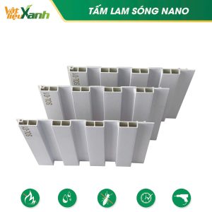 Tam op tuong lam song loai 4 song ma SOL 01 Tấm ốp tường lam sóng loại 4 sóng mã SOL 01