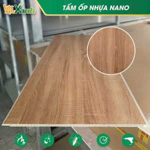 tấm nhựa ốp tường vân gỗ phẳng SOL 20