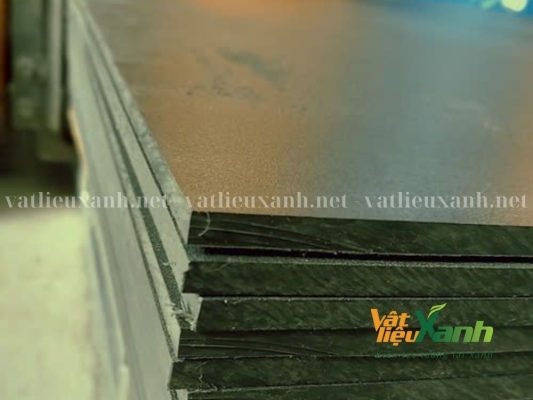 Tấm nhựa HDPE 10mm màu đen chính hãng tại Vật Liệu Xanh