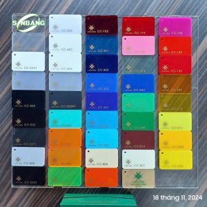 Bảng màu Mica Acrylic Chochen