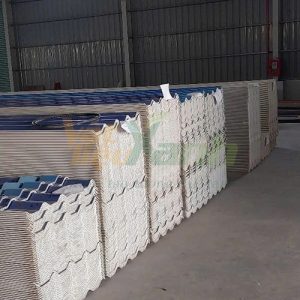 Tôn nhựa PVC rỗng 4 lớp cao cấp,kháng hóa chất
