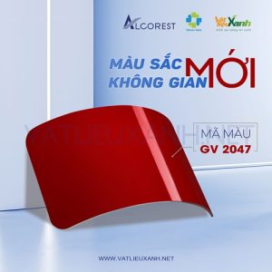 alu Alcorest bong mau do do ma VLX GV 2047 alu Alcorest bóng màu đỏ đô mã VLX GV 2047
