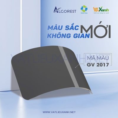 alu Alcorest bóng màu xám mã VLX GV 2017 alu Alcorest bóng màu xám chống thấm thước, bám bụi