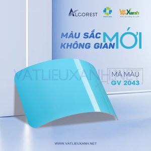 alu Alcorest bong mau xanh bien ma VLX GV 2043 alu Alcorest bóng màu xanh biển mã VLX GV 2043