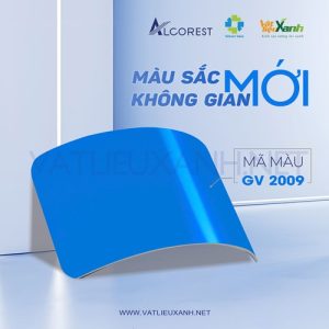 alu Alcorest bong mau xanh da troi ma VLX GV 2009 alu Alcorest bóng màu xanh da trời mã VLX GV 2009