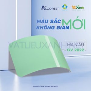 alu Alcorest bong mau xanh nhat ma VLX GV 2022 alu Alcorest bóng màu xanh nhạt mã VLX GV 2022