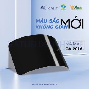 alu Alcorest den bong ma mau VLX GV 2016 alu Alcorest đen bóng mã màu VLX GV 2016