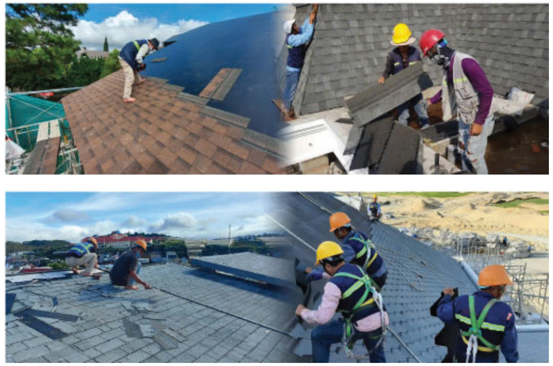 hướng dẫn lắp đặt và thi công ngói bitum