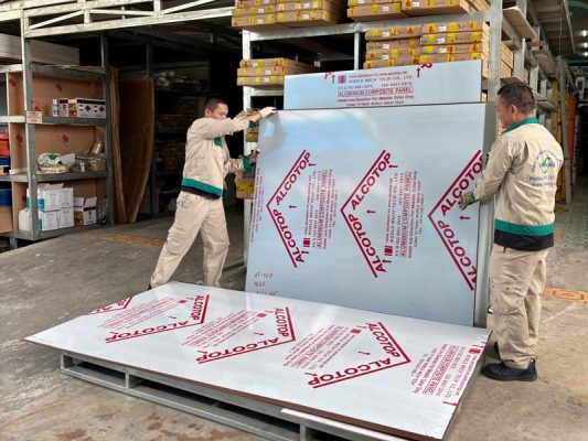 Kích thước và độ dày các loại tấm alu phổ biến