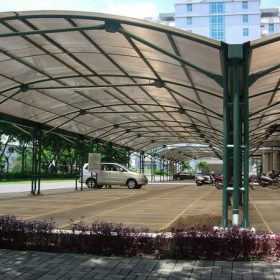 TOP 3 MẪU NHÀ ĐỂ XE LẤY SÁNG CAO CẤP BẰNG TẤM POLY