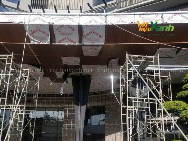 tấm aluminium vật liệu cho thiết kế nội thất và xây dựng 8 tấm alu sử dụng ốp mặt tiền cho tòa nhà
