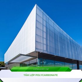 tấm polycarbonate vật liệu hiện đại cho công trình