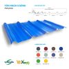 Ton nhua PVC 5 song Tôn nhựa PVC 5 sóng phủ ASA