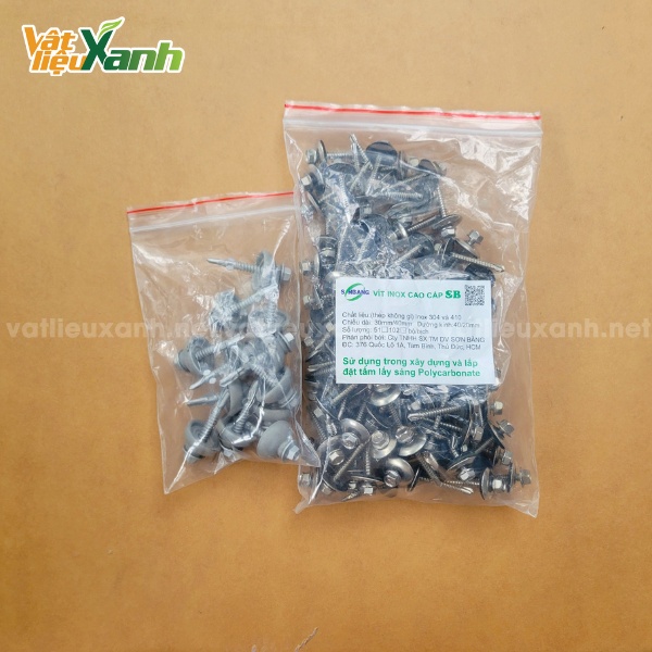 bich vit ban tam poly Bịch vít bắn tấm Polycarbonate