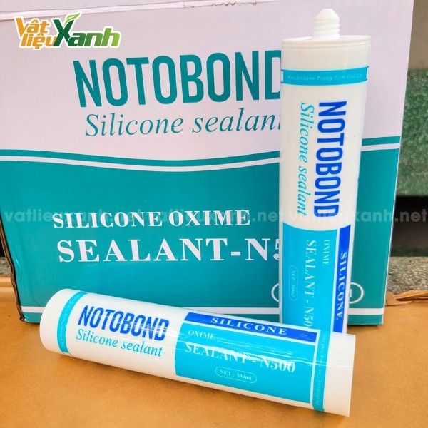 keo silicon chong tham noto n500 1 Vật Liệu Xanh cung cấp keo silicon chống thấm NOTO N500 chính hãng