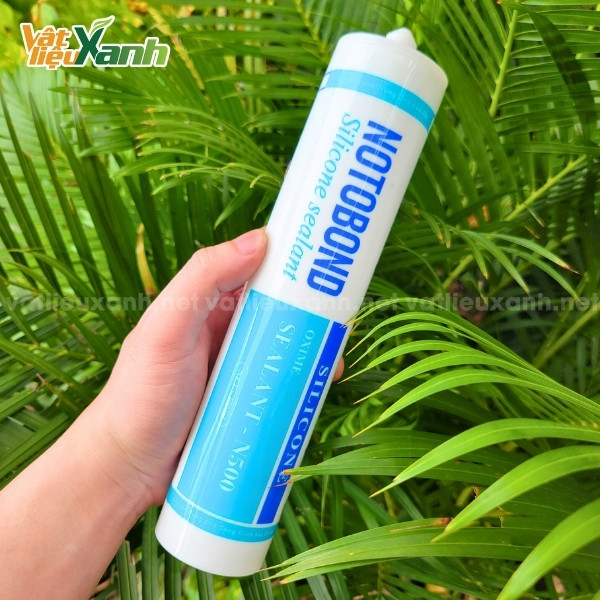 keo silicon chong tham noto n500 4 Keo silicon chống dột trung tính N500