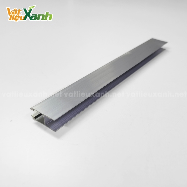 nep nhom chu h noi tam poly 1 Nẹp nhôm nối tấm Poly chữ H