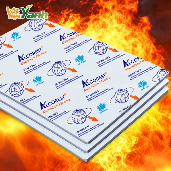 tam alu alcorest chong chay Tấm Alu Alcorest chống cháy
