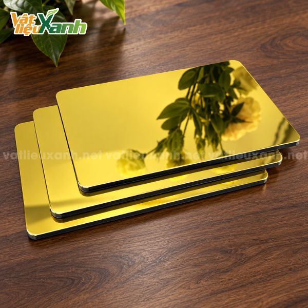 tam alu guong vang Tấm Alu vàng gương